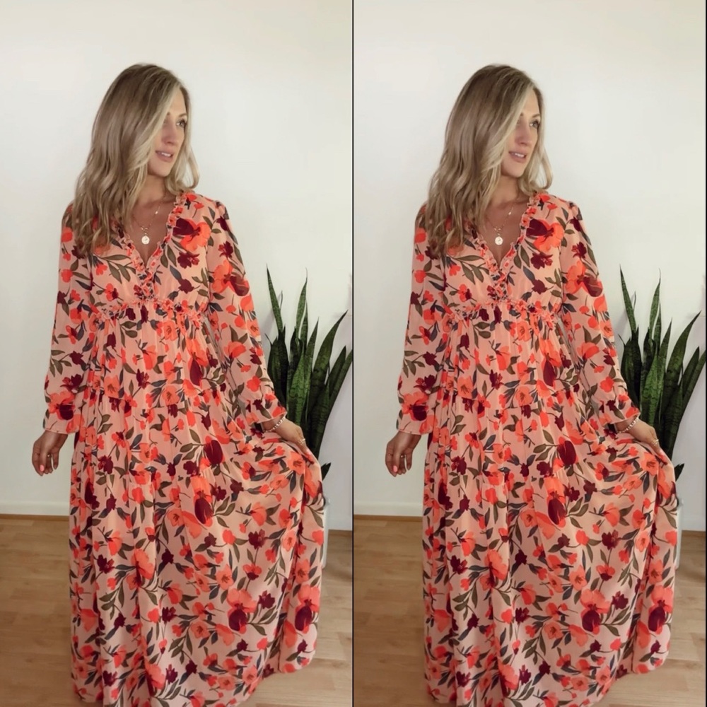 Long Floral Maxi